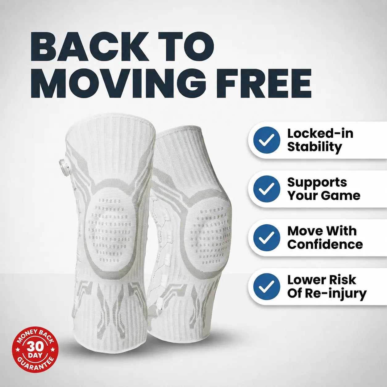 KINFORTA Pro SmartDial™ Adjustable Knee Support